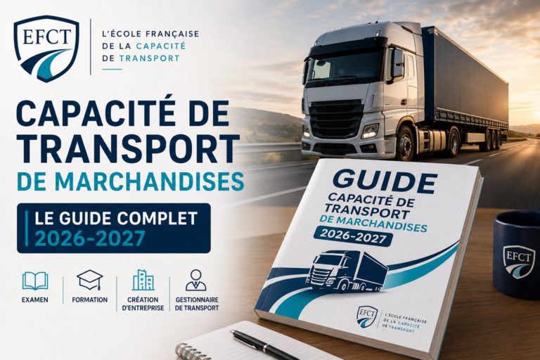 Guide complet 2026-2027 de la capacité de transport de marchandises – EFCT